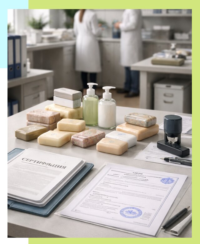 Сертификация мыла и сертификат на мыло в Котельниках от 12742 | Алешин-Ктн