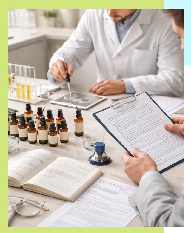 Сертификация эфирных масел и документация качества в Котельниках