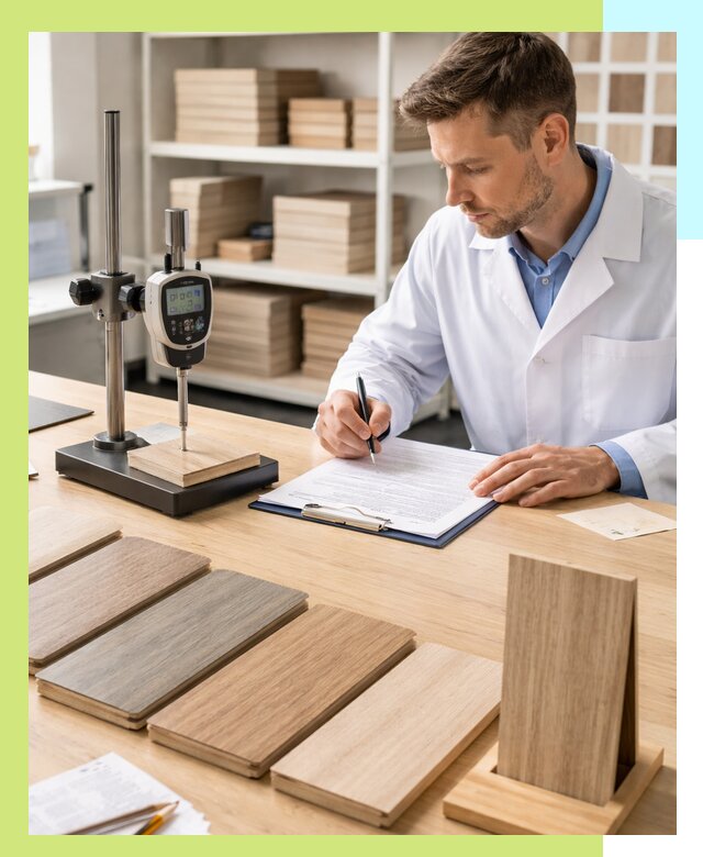 Сертификация ламината с испытаниями и оформлением документов в Котельниках