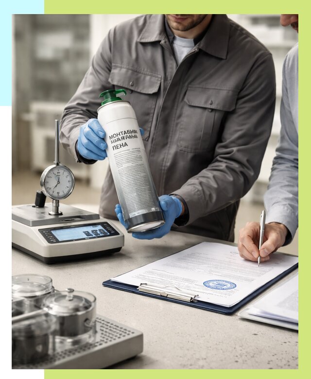 Сертификация монтажной пены в Котельниках от 15927 р. | Алешин-Ктн