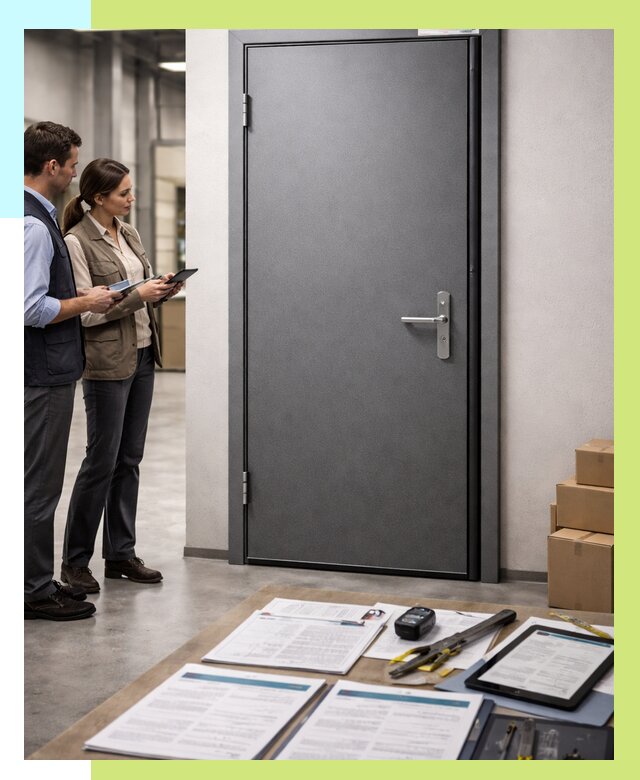 Сертификация противопожарных дверей в Котельниках от 9556 р. | Алешин-Ктн