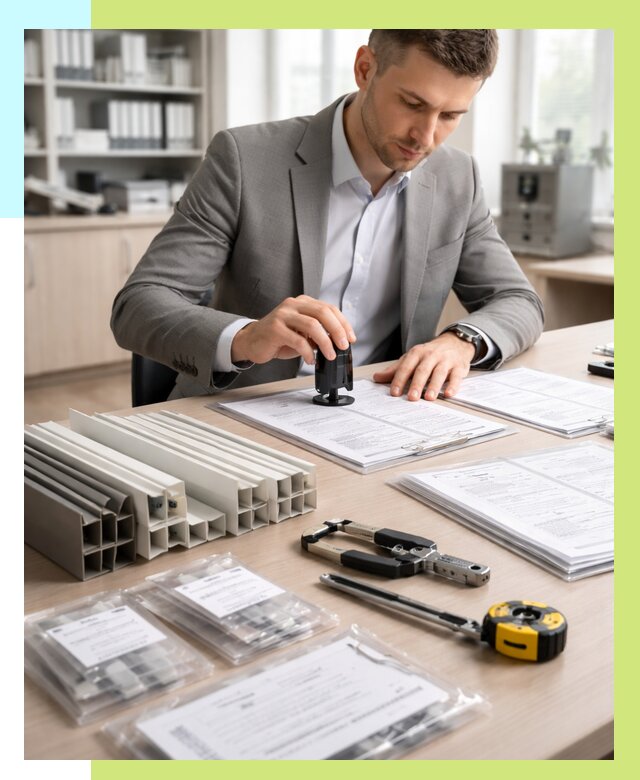 Сертификация ПВХ продукции в Котельниках от 9025 р., Алешин-Ктн