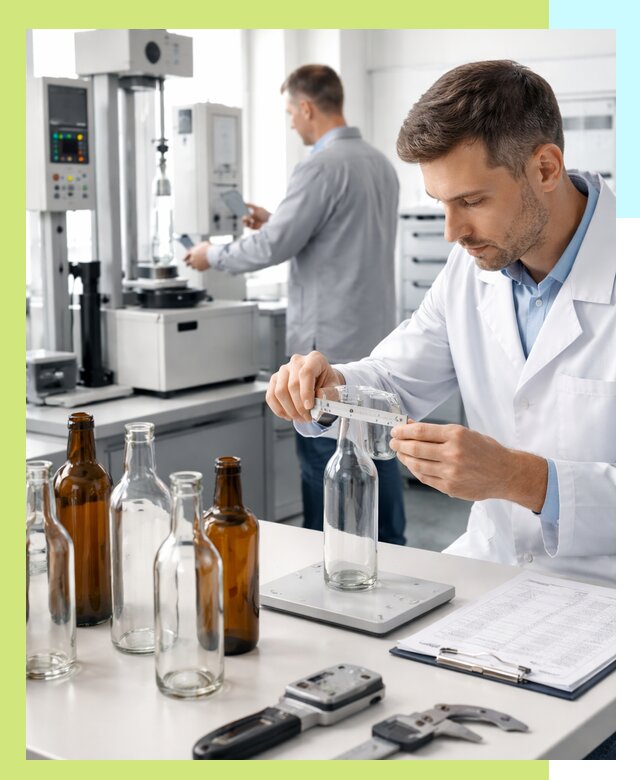 Сертификация стеклянных бутылок и сопутствующей упаковки в Котельниках