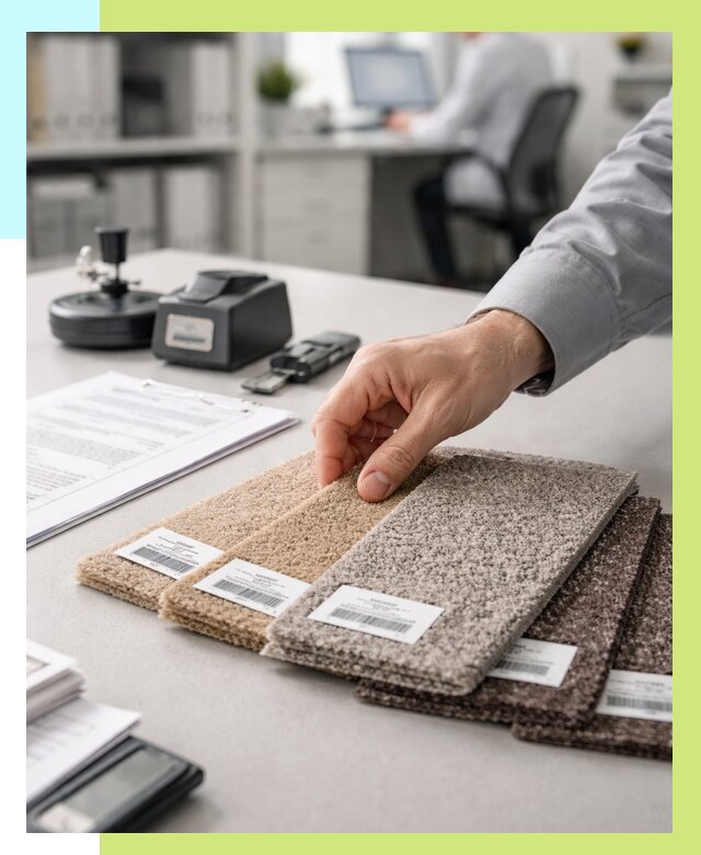 Сертификация ковролина в Котельниках от 15927 р., Алешин-Ктн