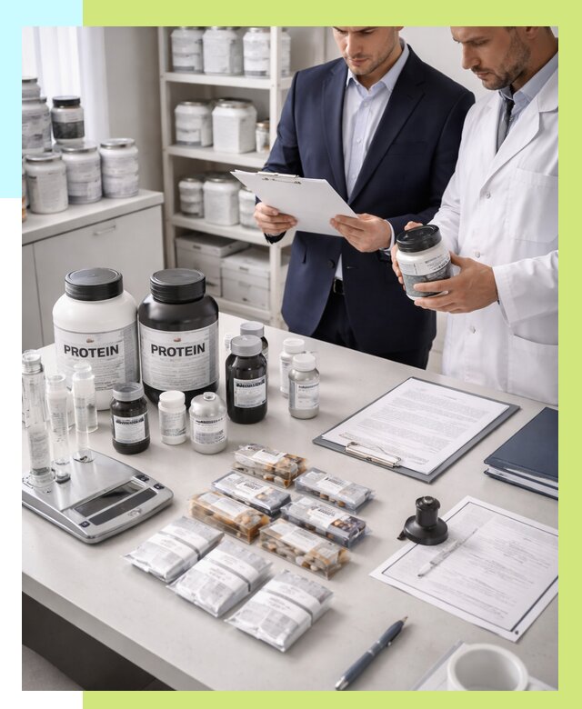 Сертификация спортивного питания в Котельниках от 15927 р., Алешин-Ктн