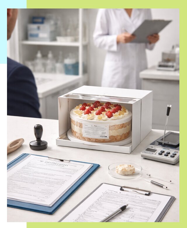 Сертификация тортов в Котельниках от 9556 р. заказать | Алешин-Ктн