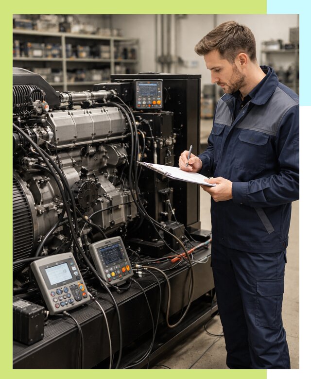 Сертификация дизельных генераторов и их оборудования в Котельниках