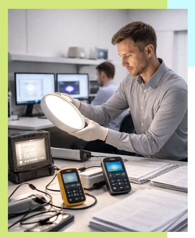 Сертификация светильников в Котельниках: испытания и оформление