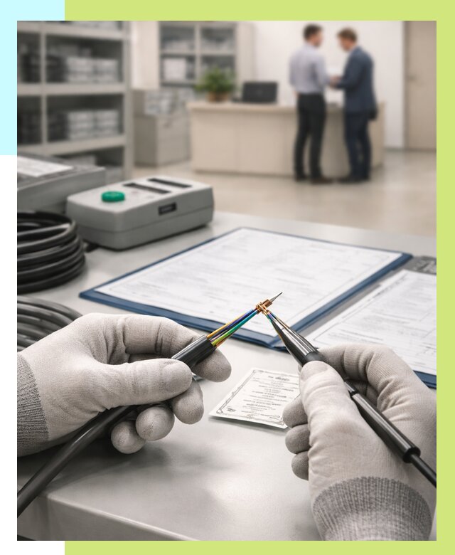 Сертификация провода в Котельниках от 19112 р. в Алешин-Ктн