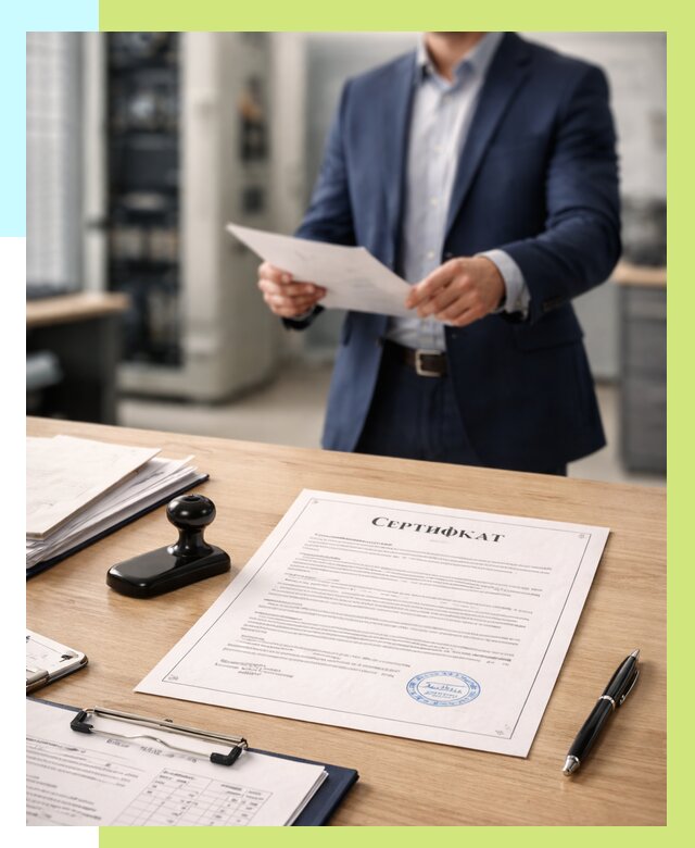 Сертификат на оборудование в Котельниках от 15927 р. | Алешин-Ктн