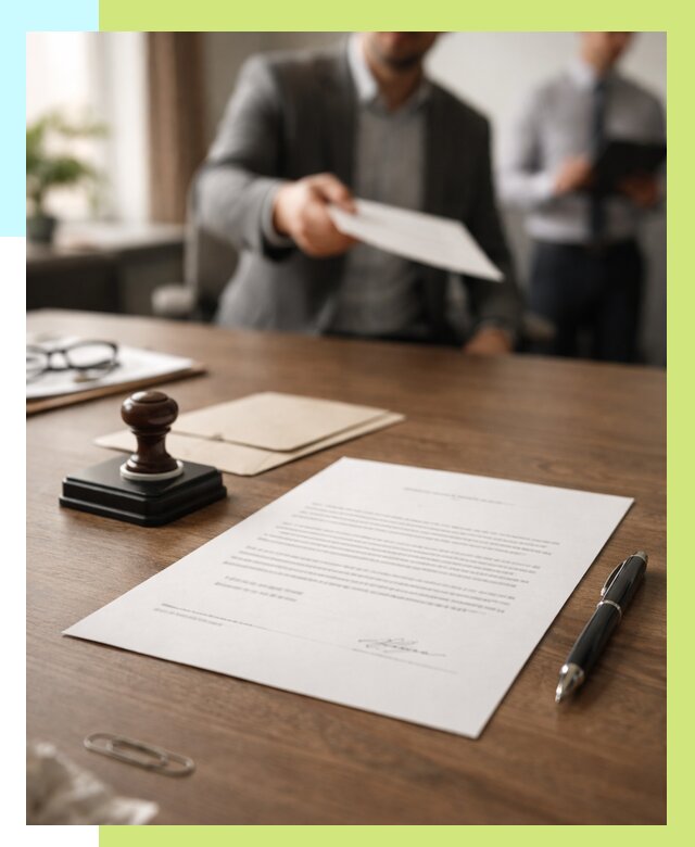 Отказное письмо по сертификации в Котельниках от 3716 р. | Алешин-Ктн