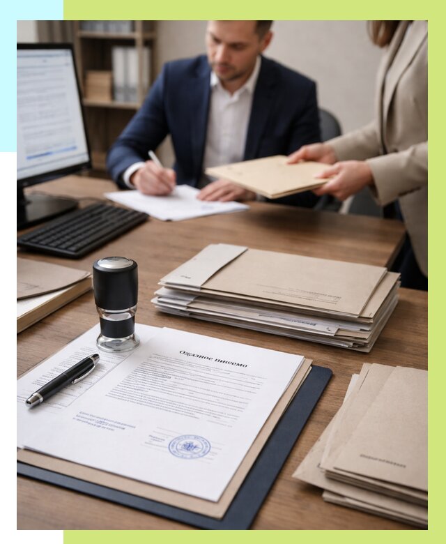 Отказное письмо для таможни в Котельниках от 3185 р, Алешин-Ктн