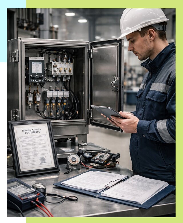 Сертификат взрывозащиты в Котельниках от 47781 р. | Алешин-Ктн