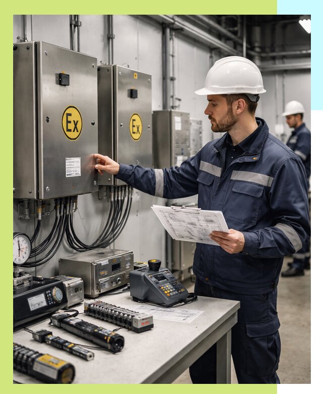 Сертификат взрывозащиты промышленного оборудования в Котельниках