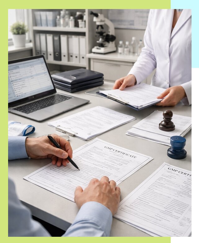 Оформление сертификата GMP в Котельниках для фармпроизводства