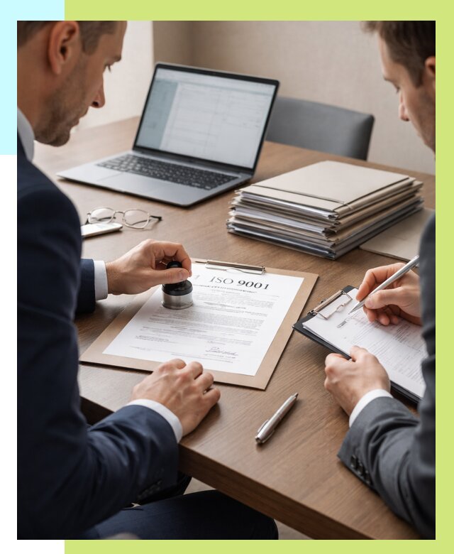 Сертификат ISO 9001 в Котельниках купить от 84944 р. | Алешин-Ктн