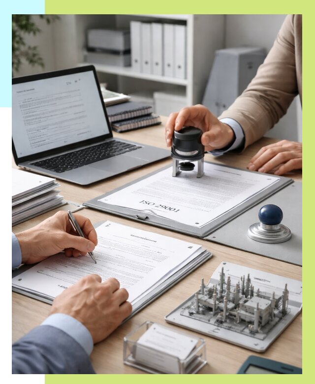 Сертификат ISO 29001 в Котельниках под ключ от 79635 р. | Алешин-Ктн