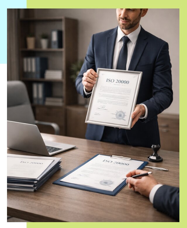 Сертификат ISO 20000 в Котельниках под ключ от 127416 р., Алешин-Ктн