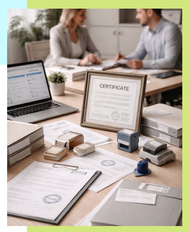 Сертификация компании в Котельниках от 47781 р. | Алешин-Ктн — заказ